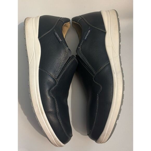 Mephisto Valter Leather Slip on loafers in Navy Size 10.5 - Picture 5 of 8